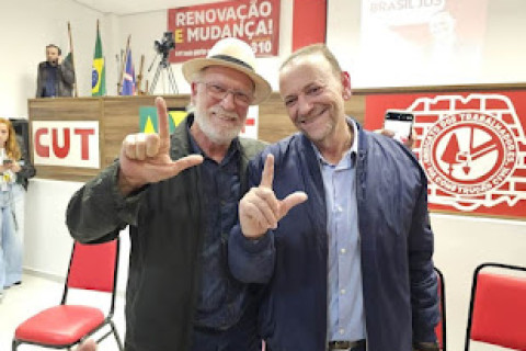 Edinho Silva destaca importância histórica de Mario Milani na fundação de movimentos ao lado de Lula