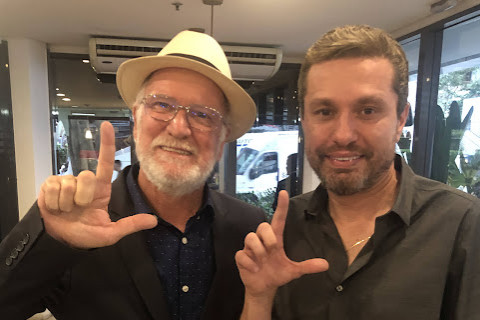 Deputado Fausto Pinato se encontra com Mario Milani, ligado ao grupo do presidente Lula