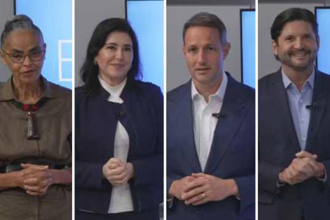 Datafolha para o Senado em SP: Marina Silva, 15%; Simone Tebet, 14%; Derrite, 12%; André do Prado, 12%