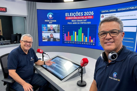 COBERTURA TRANSPARENTE DA REDE CIDADE SAT GANHA DESTAQUE DA CRÍTICA E ATINGE AUDIÊNCIA HISTÓRICA NO DIGITAL