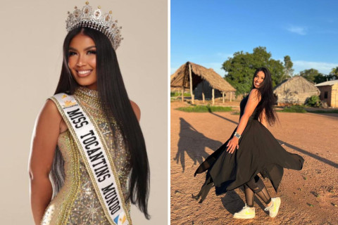 Tainá Marrirú é a primeira indígena a disputar o Miss Brasil Mundo Afirmação da indentidade faz parte da trajetória da candidata