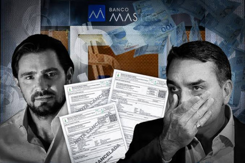 Flávio Bolsonaro seria sócio oculto de offshore ligada a jatinho de Daniel Vorcaro, investiga PF