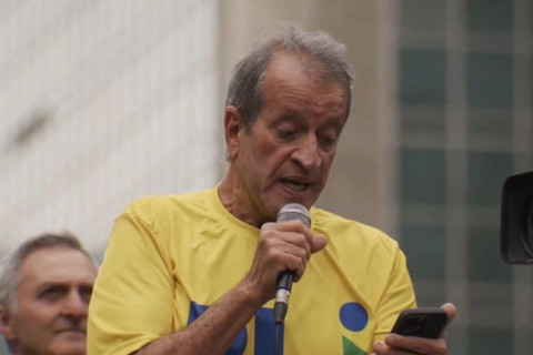 "Não temos plano B", "o nosso plano é Bolsonaro", diz Valdemar em ato em SP
