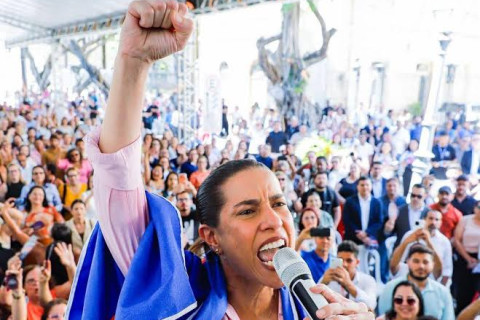 Raquel Lyra domina último debate da Rede Globo em Pernambuco