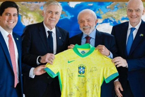 Presidente Lula revela consulta de Ancelotti sobre Neymar na Copa do Mundo