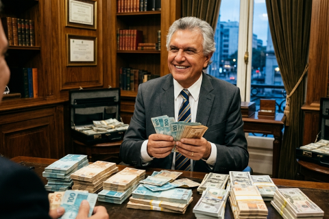 Caiado e a Fraude: Como o Esquema na Goinfra Mancha o Discurso de "Mãos Limpas" de Caiado